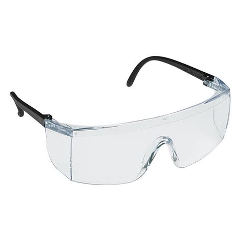 The DEWALT CONVERTER™ Safety Glass/Goggle Hybrid is all about fit and comfort with a padded nose bridge, interchangeable temples and head strap, ratcheting adjustment at the temple and a soft foam frame insert. This glass/goggle hybrid also boasts enlarged lens openings to improve sight lines and ANTI-FOG lenses. Safety glass exceeds ANSI Z87 ... . Safety glasses lowe